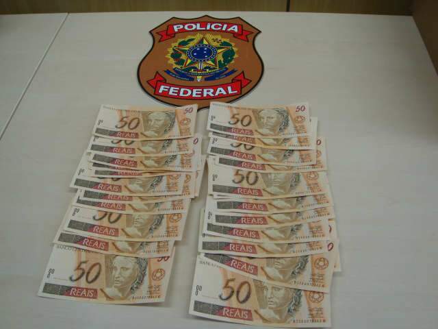  PF prende paranaense com R$ 1,4 mil em notas falsas em Dourados