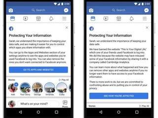 Facebook mostra aviso sobre aplicativos e sites que usam dados de usuários (Foto: Divulgação)