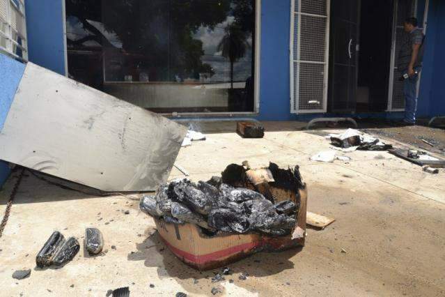 Inc&ecirc;ndio em &oacute;tica na Mato Grosso d&aacute; preju&iacute;zo de R$ 60 mil