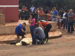 Comerciante &eacute; executado a tiros ao deixar oficina mec&acirc;nica na fronteira
