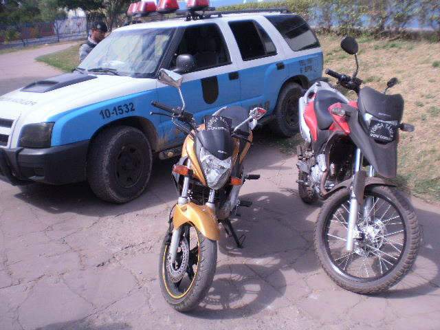  PM de Corumb&aacute; recupera duas motos roubadas, uma &eacute; de Campo Grande