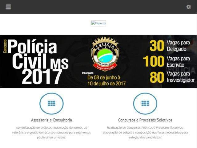 Concurso da pol&iacute;cia derruba site e candidatos n&atilde;o conseguem inscri&ccedil;&atilde;o