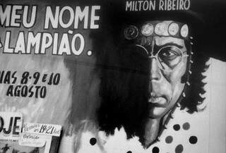 Cartaz do filme Meu Nome é Lampião. (Foto: Roberto Higa)