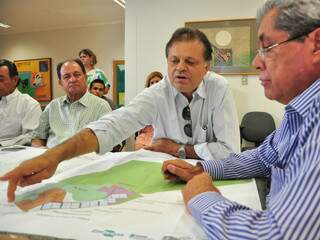 Presidente da Acrissul apresentou projeto do novo parque do governador. (Foto: João Garrigó)