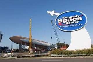 Cabo Canaveral, o Kennedy Space Center, centro aeroespacial da Nasa, distante 8,4 km de Cocoa Beach e a 78 km de Orlando (Foto: Reprodução)