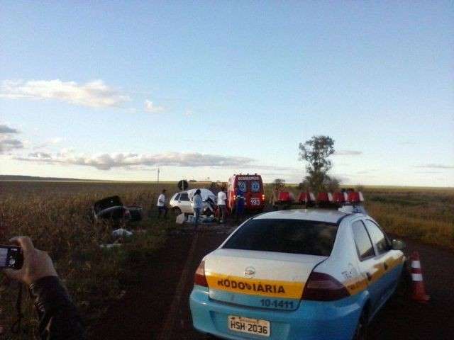 Dois morrem em acidente que envolveu seis pessoas na MS-162