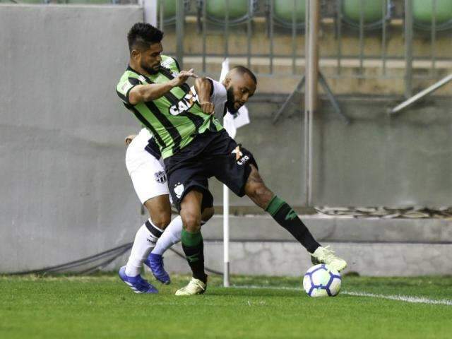 Am&eacute;rica Mineiro e Cear&aacute; ficam no empate sem gols e pouca emo&ccedil;&atilde;o