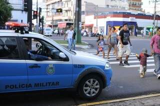 Aumento do policiamento foi visto de forma positiva. (Foto: Alcides Neto)