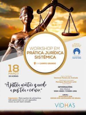 Palestra de Pratica Jurídica Sistêmica mostra soluções pacificas para conflitos