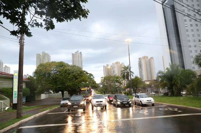 Previs&atilde;o &eacute; de semana com chuva e trovoadas em Mato Grosso do Sul