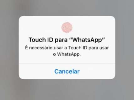 Agora, usuário pode bloquear acesso ao WhatsApp com a digital 
