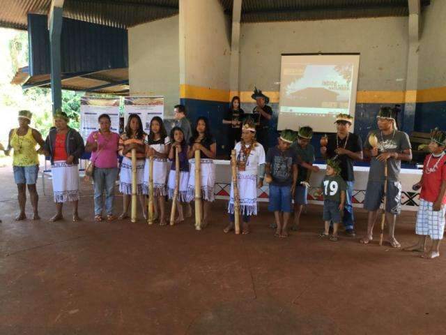 Cultura dos Guarani, Kaiow&aacute; e Terena &eacute; exposta em escola ind&iacute;gena