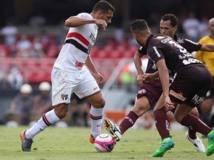 Empate de 0 a 0 contra o Ferroviária agrava má fase do São Paulo