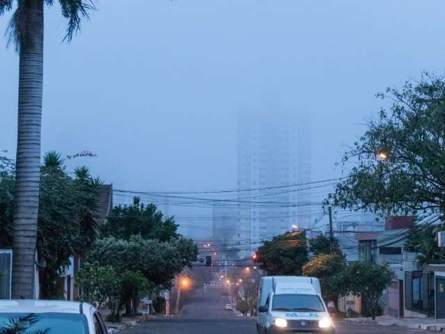 Frente fria chega e derruba as temperaturas em Mato Grosso do Sul