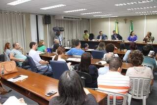 Especialistas apresentaram sugestões durante audiência na Assembleia (Foto: Wagner Guimarães/ALMS)
