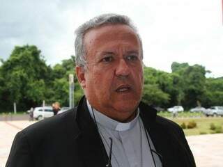 Dom Dimas, arcebispo de Campo Grande, acompanhará a posse do prefeito e vereadores eleitos. (Foto: Alcides Neto)