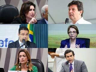 Da Câmara à Esplanada dos Ministérios, MS teve papel central no primeiro ano do governo Bolsonaro (Fotos: Divulgação)