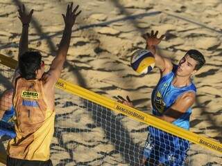 Saymon Barbosa é esperança de medalha para o Brasil em competição internacional (Foto: FIVB/Divulgação)