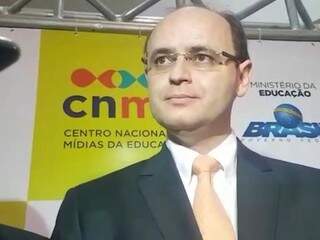 O ministro da Educação, Rossieli Soares, estã em Campo Grande nesta terça-feira 