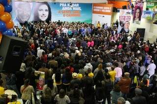 Convenção do PMDB que prevê gasto de R$ 30 milhões na campanha deste ano (Foto: Marcos Ermínio/Arquivo)