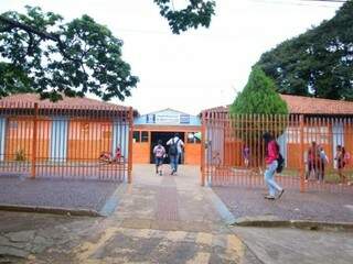 Escola Municipal em Campo Grande. (Foto: André Bittar/Arquivo).