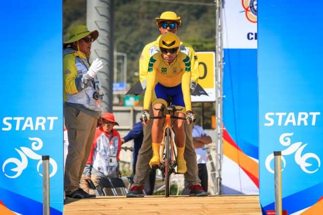 Sargento de MS ganha ouro na Cor&eacute;ia e bate recorde mundial de velocidade