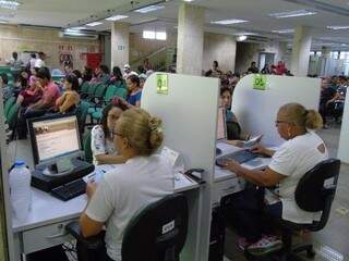 Candidatos buscam por oportunidades de emprego em Campo Grande (Foto: divulgação/assessoria de imprensa)
