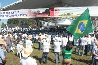 Movimento reuniu 4 mil produtores de quatro estados do país (Foto: Marcos Ermínio)