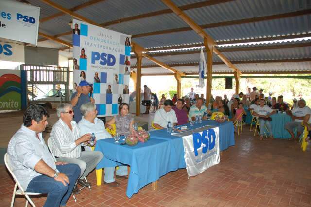  PSD de Bonito recebe novos filiados e prop&otilde;e alian&ccedil;a com PT, PDT e PP
