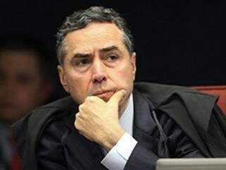 Ministro Luís Roberto Barroso durante sessão do STF (Foto: STF/Divulgação)