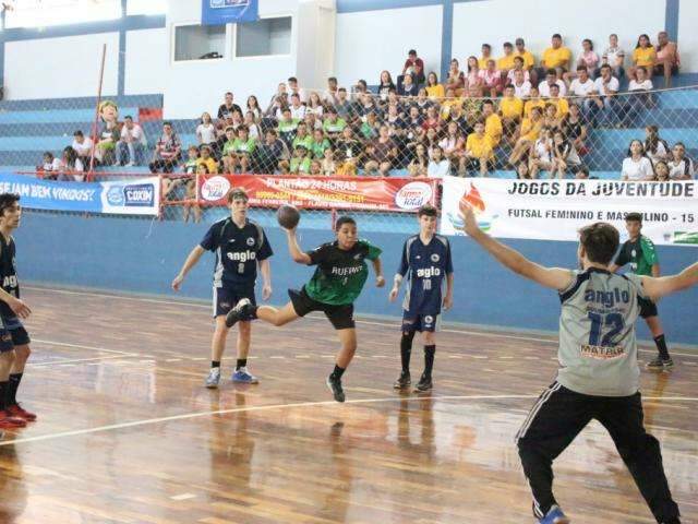 Rio Brilhante recebe finais coletivas de jogos estudantis na sexta-feira