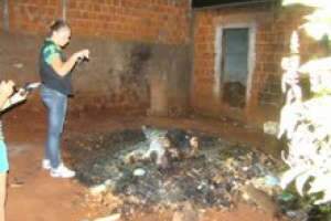  Homem &eacute; encontrado carbonizado em ponto de venda de drogas em Dourados