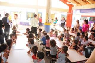 Centro de Educação Infantil em Campo Grande. (Foto: Rodrigo Pazinato)