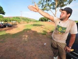 “A esperança é de sair o mais rápido possível”, diz o catador Rodrigo Leão Marques. (Foto: Luciano Muta)