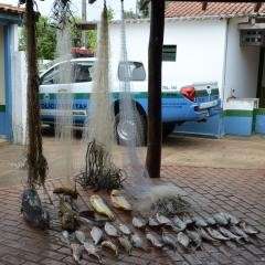 Na Piracema, homem &eacute; preso com 50 quilos de pescado e petrechos proibidos