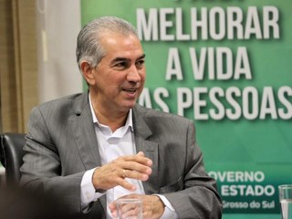 Reinaldo Azambuja (PSDB) tem prevista visita às 19h na festa junina da Capital (Foto: Saul Schramm/Arquivo)