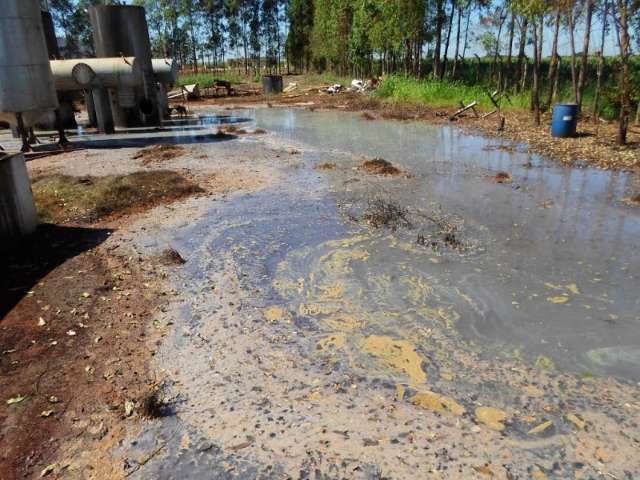 Empresa de biodiesel que poluiu &aacute;rea tem at&eacute; dia 16 para fazer limpeza