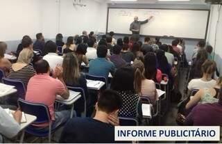 Sala de aula, professor Nivaldo Azevedo - Foto Divulgação