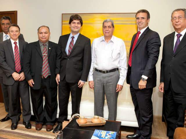  Em reuni&atilde;o com Andr&eacute;, diretores da OI confirmam investimento de R$ 55 milh&otilde;es 