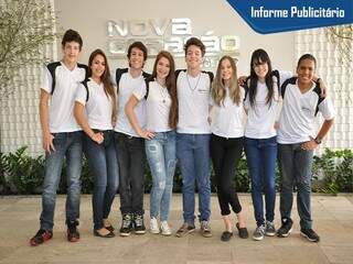 Alunos do Colégio Nova Geração (Foto: Divulgação)