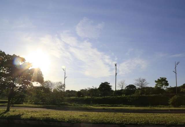S&aacute;bado de sol com possibilidade pancadas de chuva em todo o estado