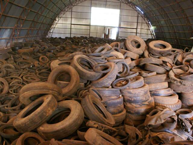 Tr&ecirc;s munic&iacute;pios recolhem pneus velhos para reciclar em Campo Grande 