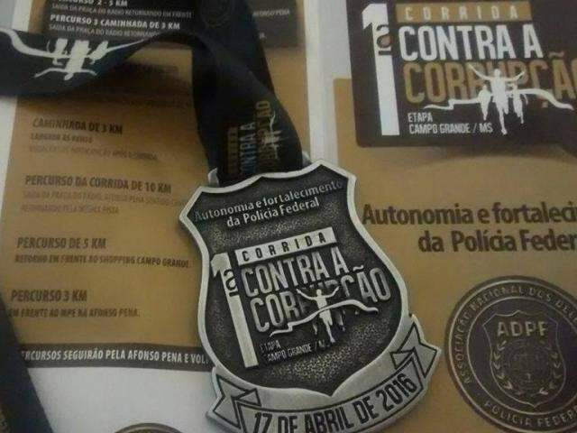 Corrida que pede autonomia da PF acontece nesse domingo na Capital 
