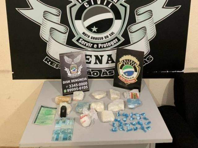 Dono de &quot;delivery&quot; de coca&iacute;na &eacute; preso em flagrante no Jardim Semin&aacute;rio 