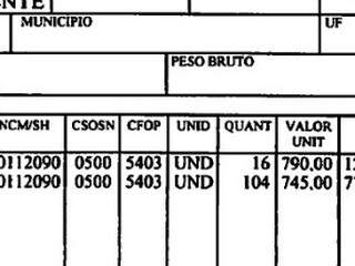 Detalhe mostra o valor da mercadoria (Foto: reprodução)