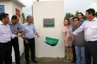 Inauguração de obras em Iguatemi (Foto: Divulgação)