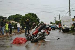 Motociclistas são as principais vítimas dos acidentes em Dourados (Foto: Osvaldo Duarte/Dourados News)