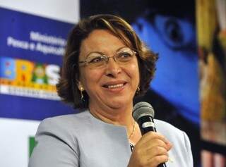 Ministra Ideli Salvati reforça campanha de Delcídio em Campo Grande (Foto: Divulgação)