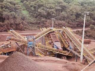Mineração de MS está concentrada em Corumbá. (Foto: Fiems)