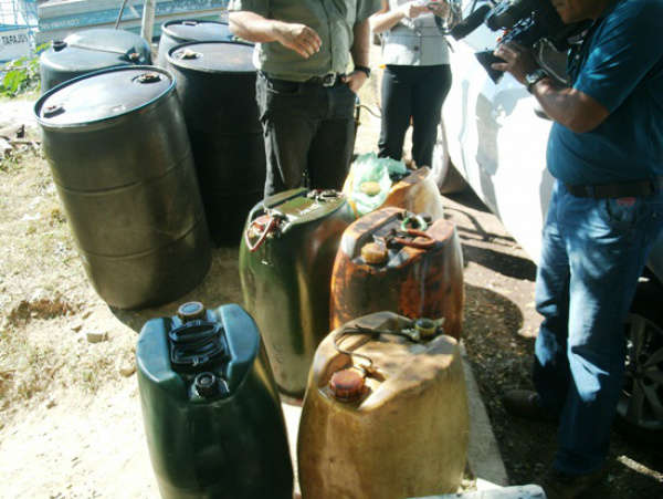  Homem &eacute; autuado em R$10 mil por armazenar ilegalmente 300 litros de &oacute;leo diesel